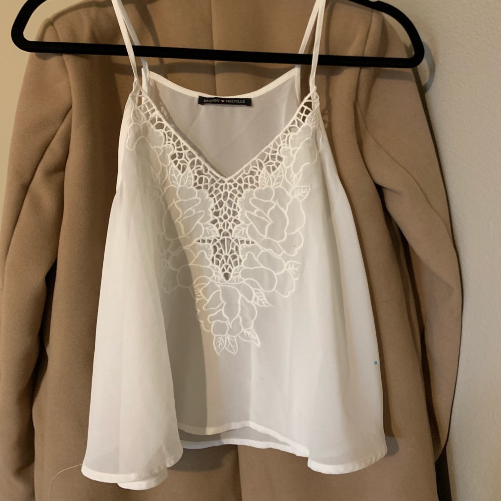 Brandy Melville Chiffon Tank